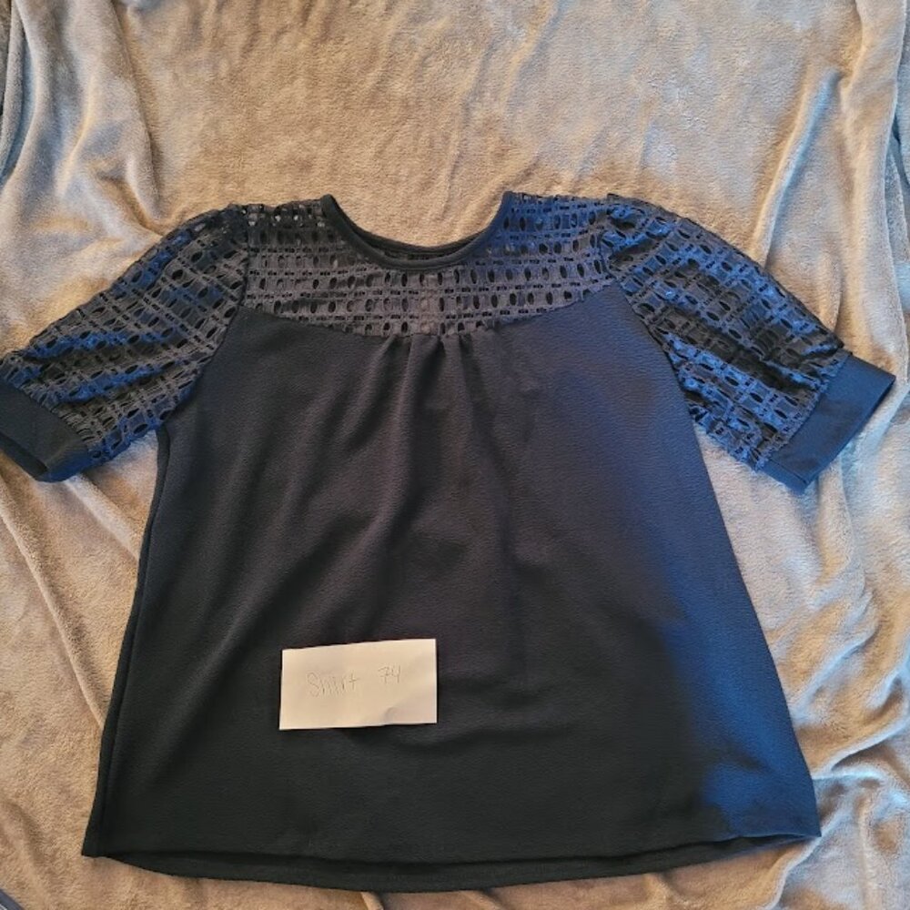 (SHIRT 74) - Women’s Lace Nylon Top